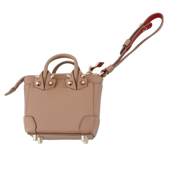 Christian Louboutin Bag Charm Leather Jasmin Flower - Picture 2 of 16